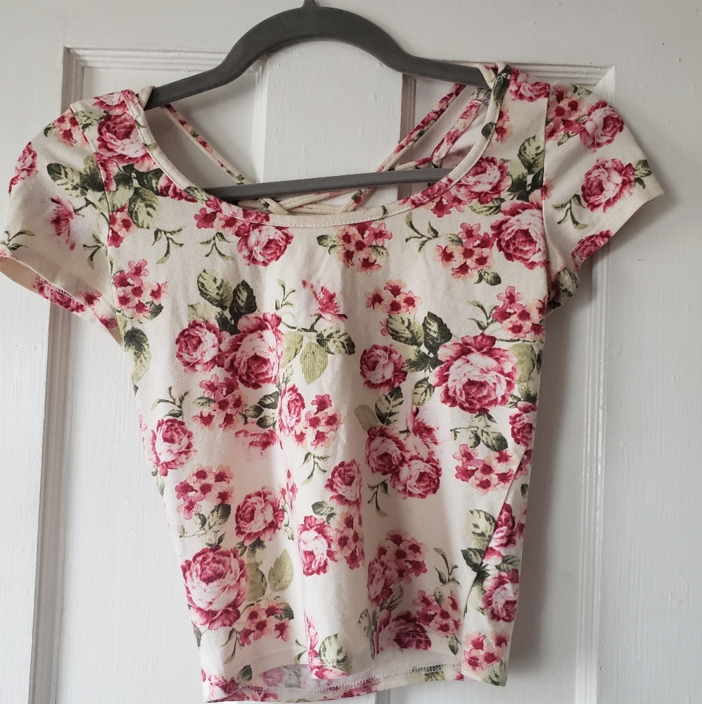 Floral Crop Top